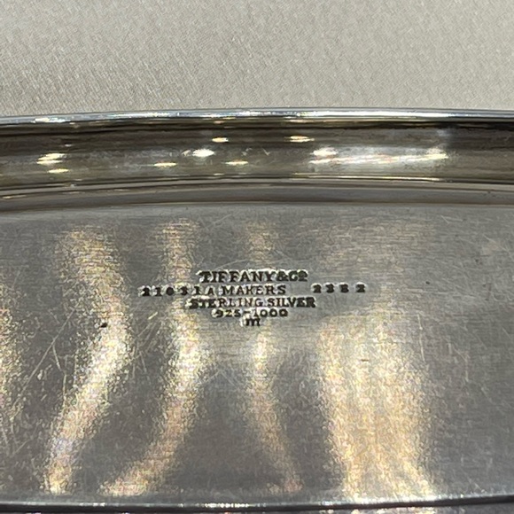 Vintage Sterling Monogrammed Tiffany & Co Vanity Set 6-Piece One of a Kind - Picture 5 of 8